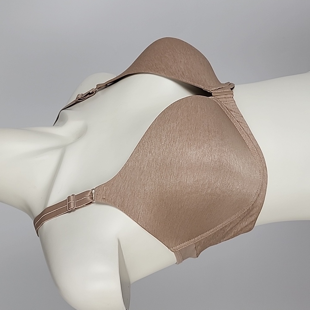 Warner's Women's Full Coverage Nude Raceback Bra Front Clasp Lined 38D